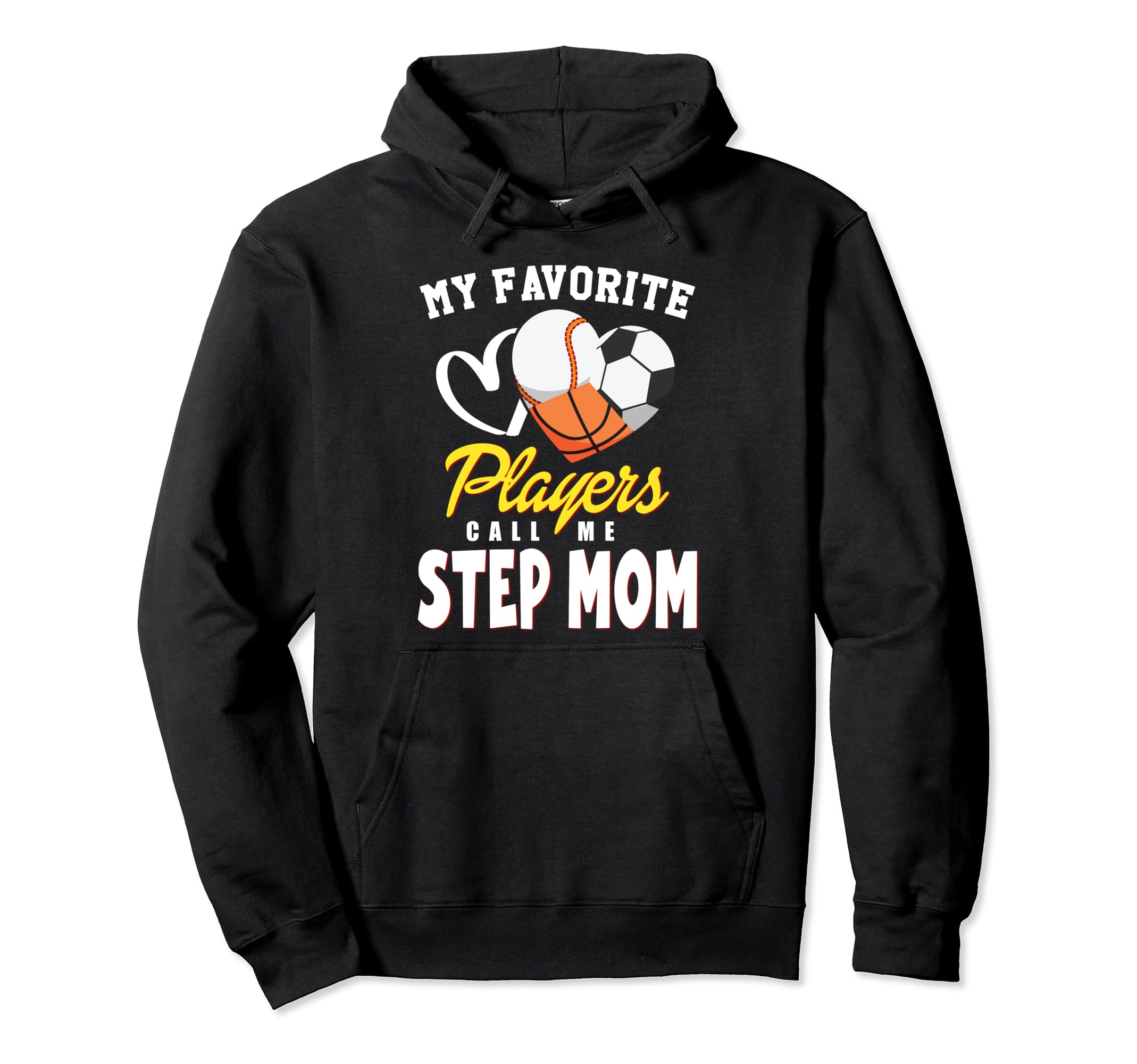 My Favorite Players Baseball Soccer Hoodie - Unique Graphic for Adults