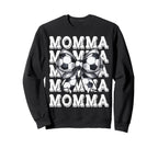 Coquette Soccer Momma Matching Sweatshirt - Casual Everyday Wear Men Women