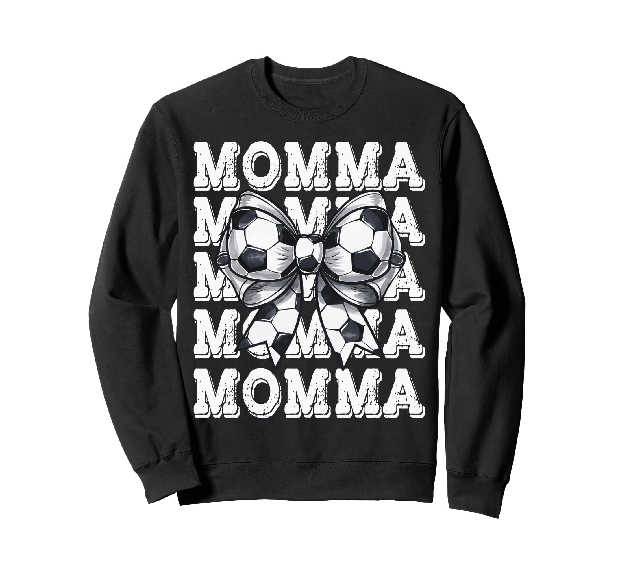 Coquette Soccer Momma Matching Sweatshirt - Casual Everyday Wear Men Women