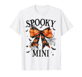 Spooky Mama Mini Coquette Halloween T-Shirt - Custom Art Print Men Women