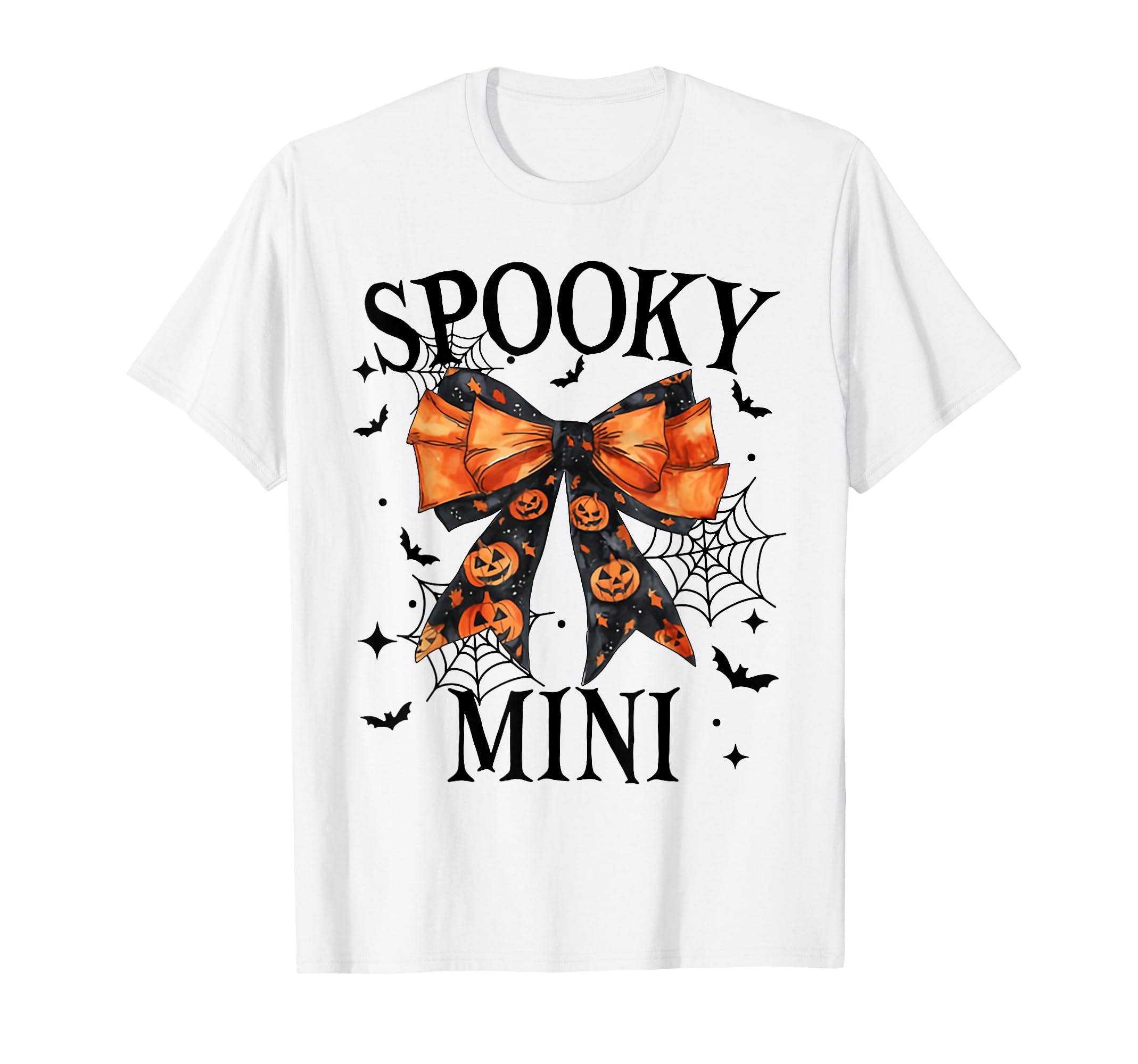 Spooky Mama Mini Coquette Halloween T-Shirt - Custom Art Print Men Women