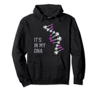 Soccer Is My Dna It Is My Dna Soccer Hoodie - Fun Novelty Design Unisex