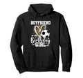 Boyfriend Birthday Soccer Ball Hoodie - Fun Novelty Design Men Women