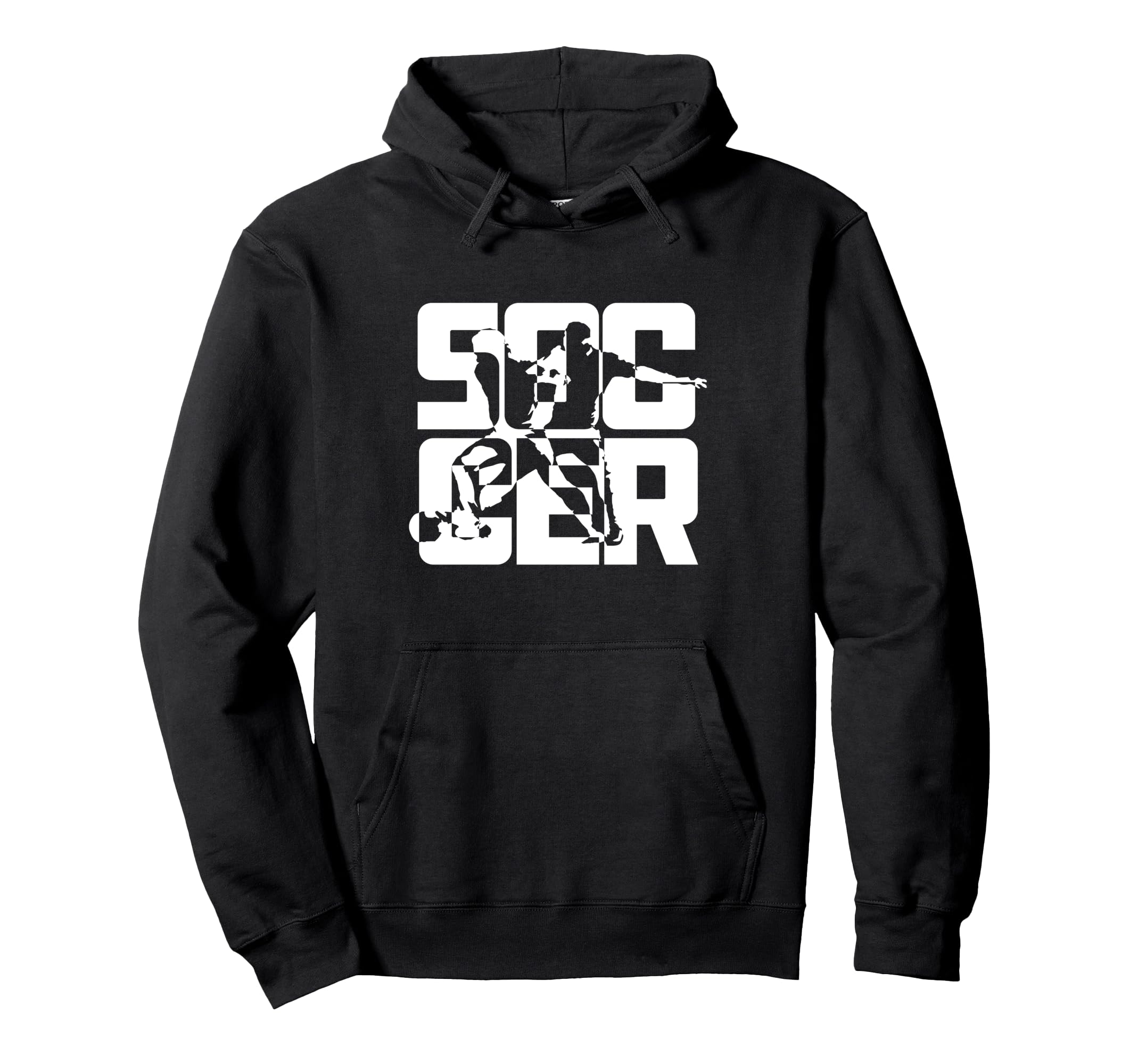 Soccer Forward Midfield Defence Hoodie - Custom Art Print for Adults