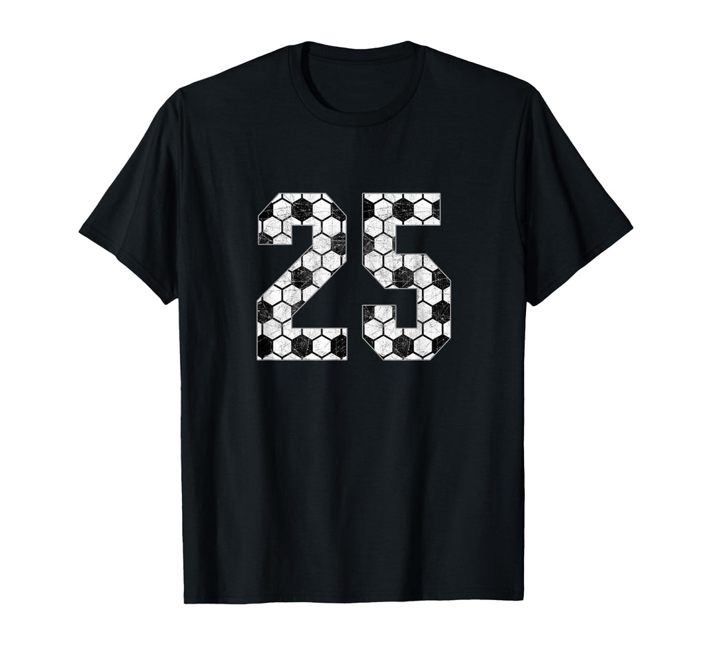 Soccer 25 Love Soccer Mom Favorite T-Shirt - Fun Novelty Design for Adults