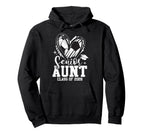 Senior Aunt Class 2026 Soccer Hoodie - Streetwear Style for Adults