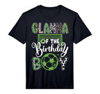 Glamma Birthday Soccer Player T-Shirt - Streetwear Style for Adults