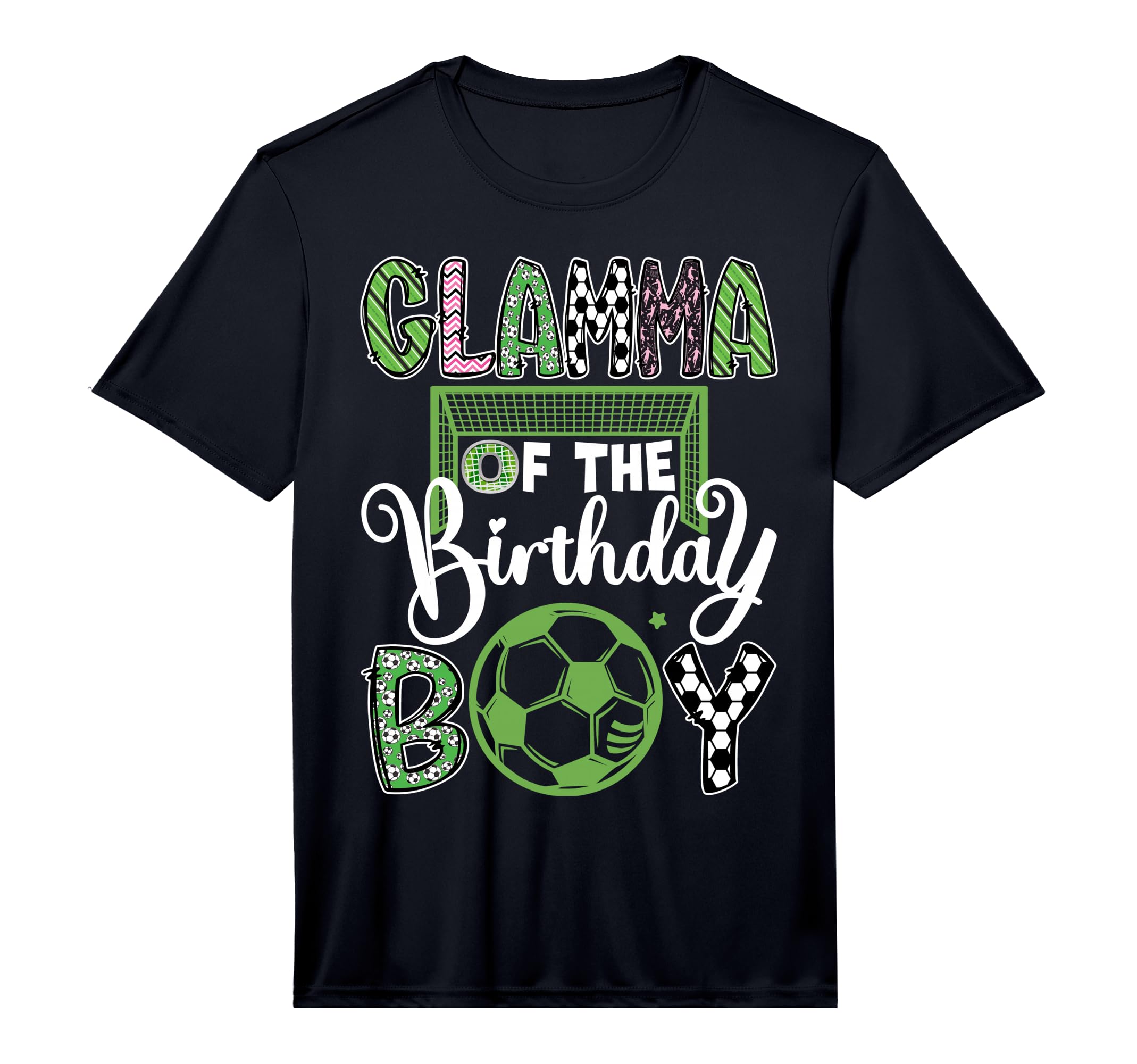 Glamma Birthday Soccer Player T-Shirt - Streetwear Style for Adults