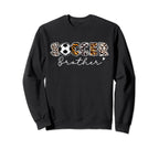 Soccer Brother Leopard Family Sweatshirt - Streetwear Style Men Women