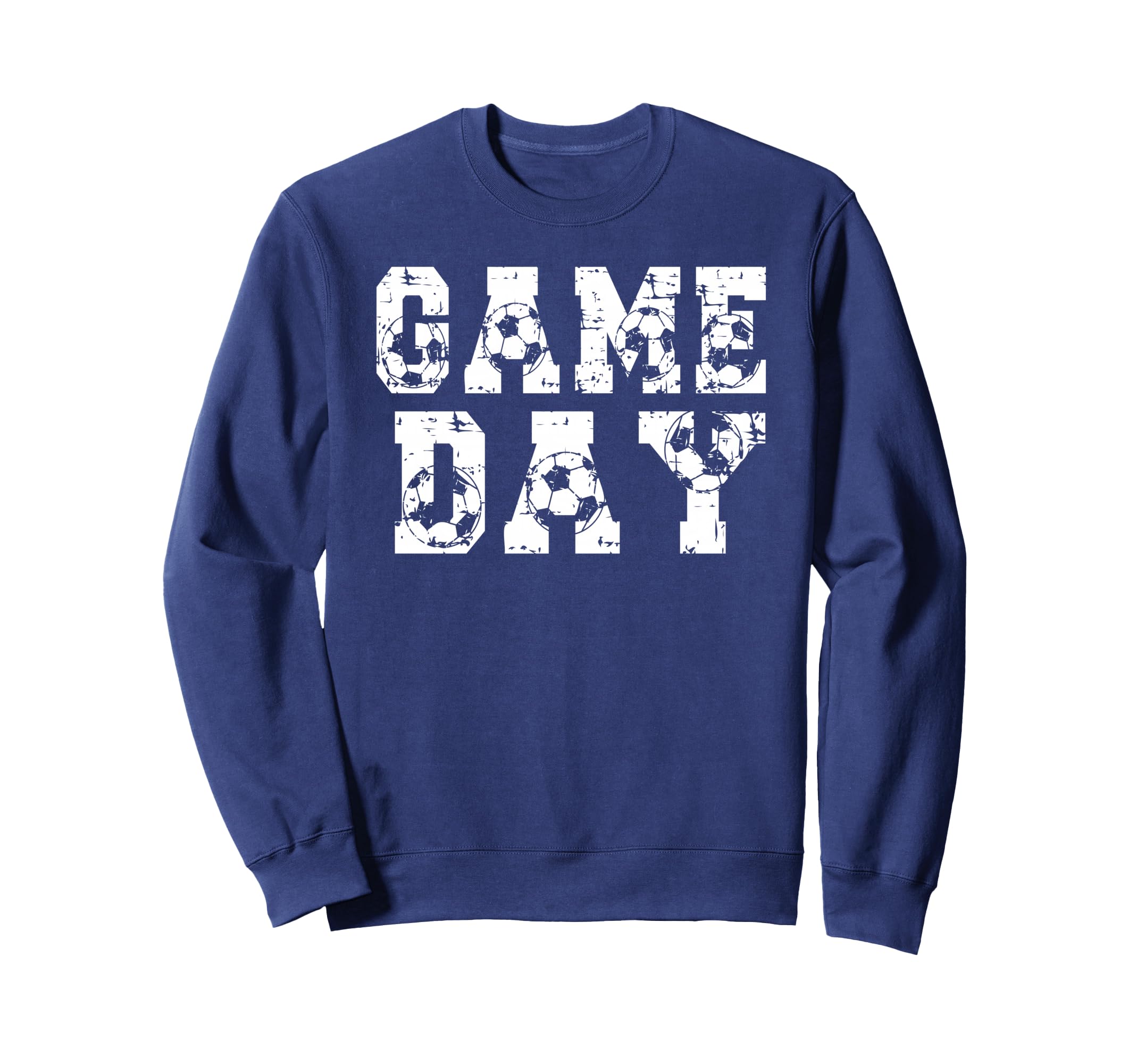Soccer Game Day Soccer Fans Sweatshirt - Streetwear Style Unisex
