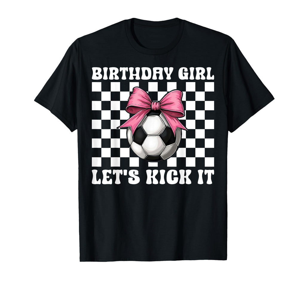 Soccer Soccer Mom Mama Birthday Lets T-Shirt - Aesthetic Graphic Men Women