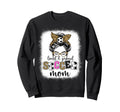 Soccer Mom Proud And Loud Soccer Mom Sweatshirt - Custom Art Print Unisex