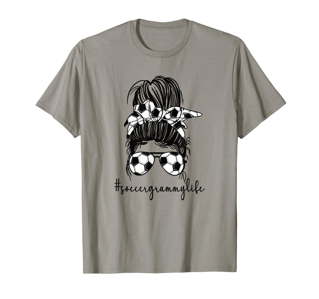 Funny Soccer Grammy Life Soccer T-Shirt - Novelty Apparel for Adults