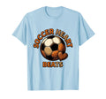 Soccer Heart Beats Passionate Football T-Shirt - Streetwear Style Men Women