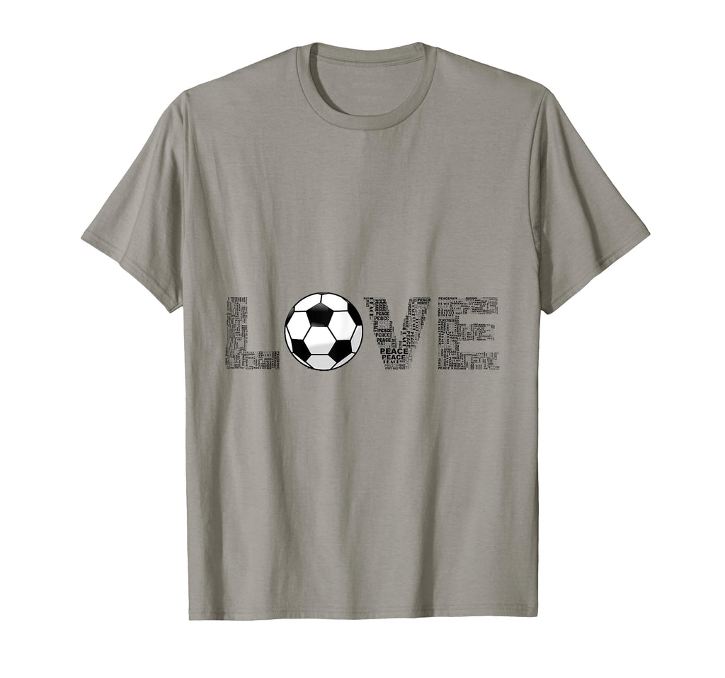 I Love Soccer Teesogram T-Shirt - Novelty Apparel Men Women