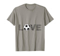I Love Soccer Teesogram T-Shirt - Novelty Apparel Men Women