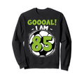 85 Year Old Birthday Soccer Themed Sweatshirt - Unique Graphic Men Women
