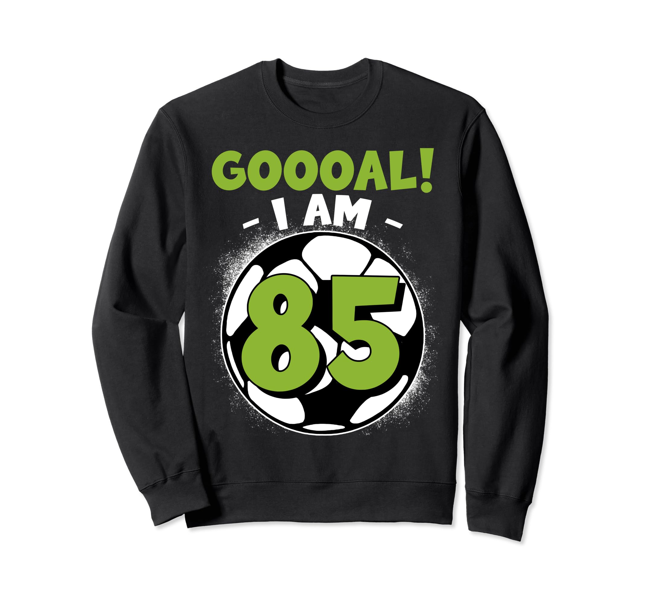 85 Year Old Birthday Soccer Themed Sweatshirt - Unique Graphic Men Women