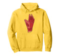 Soccer Goalkeeper Glove Abstract Modern Hoodie - Unique Graphic for Adults