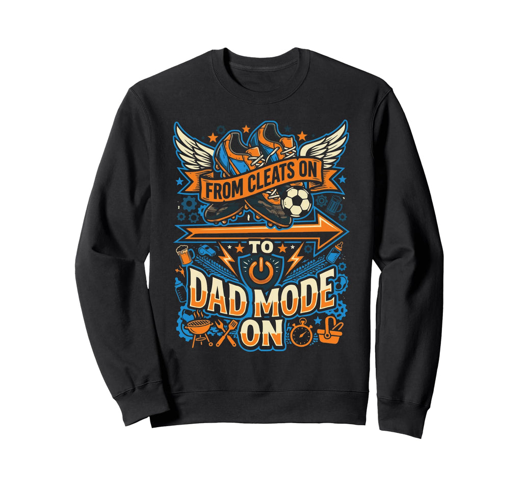 Soccer Player Soccer Dad Kick Sport Sweatshirt - Unique Graphic for Adults