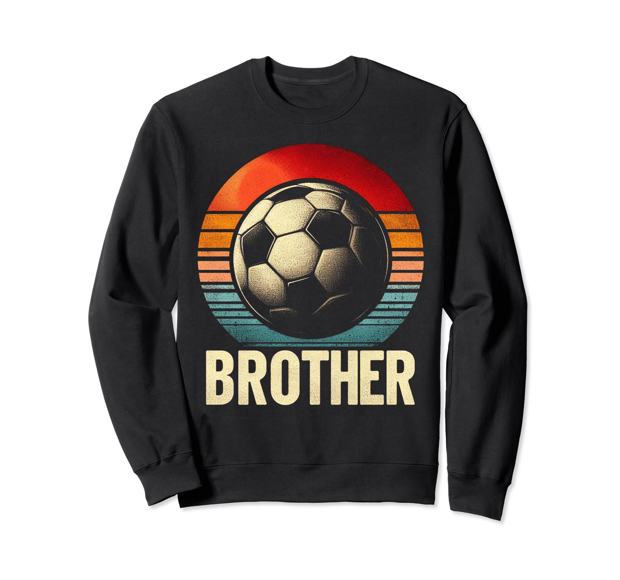 Soccer Brother Family Matching Sweatshirt - Minimalist Print for Adults