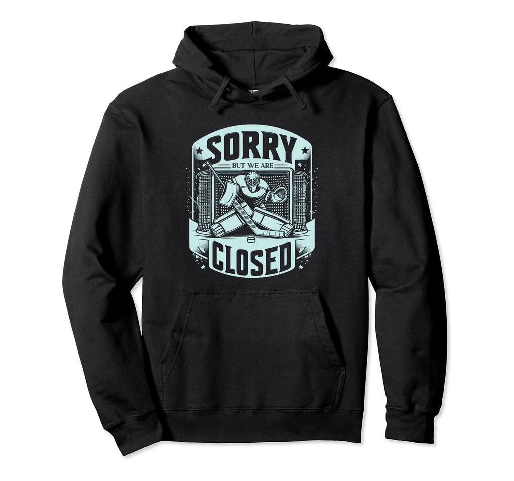 Goaltender Goalkeeper Ice Hockey Hoodie - Trendy Graphic for Adults