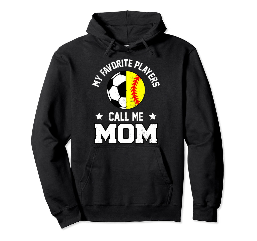 My Favorites Soccer Softball Players Hoodie - Streetwear Style for Adults