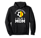 My Favorites Soccer Softball Players Hoodie - Streetwear Style for Adults