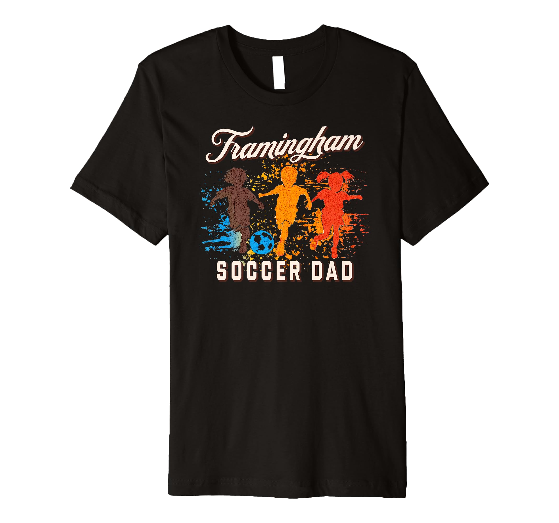 Mens Framingham Soccer Dad T-Shirt - Graphic Print Men Women