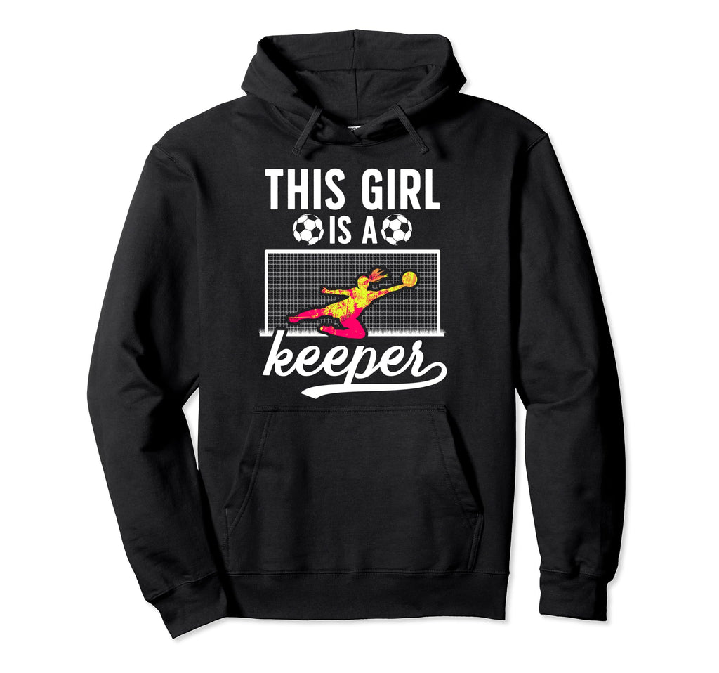 This Is Keeper Soccer Goalkeeper Soccer Hoodie - Unique Graphic Unisex