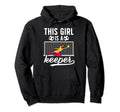 This Is Keeper Soccer Goalkeeper Soccer Hoodie - Unique Graphic Unisex