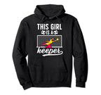 This Is Keeper Soccer Goalkeeper Soccer Hoodie - Unique Graphic Unisex