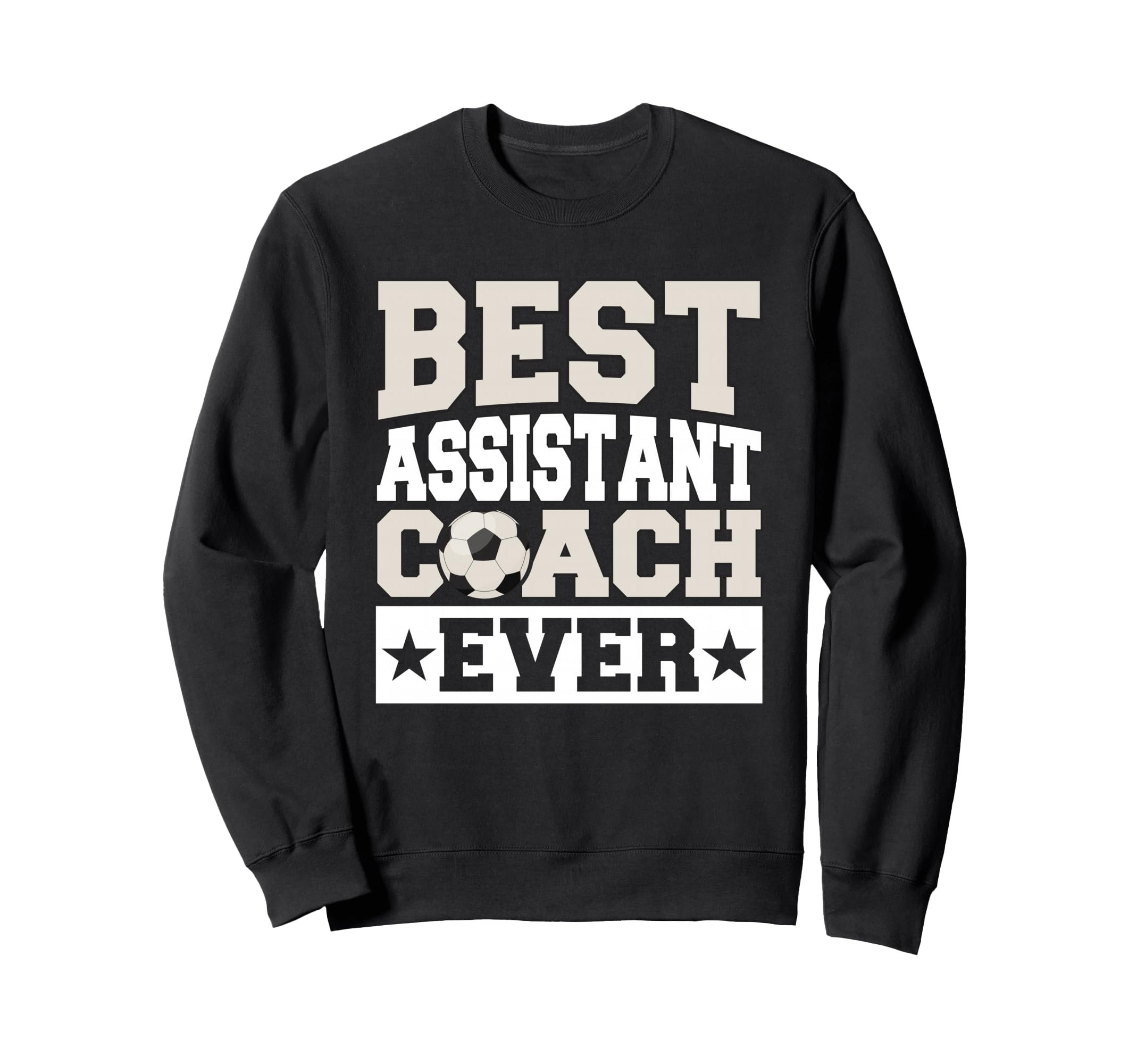 Best Soccer Assistant Coach Ever Sweatshirt - Streetwear Style Unisex