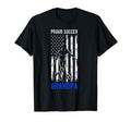 Proud Soccer Grandpa Usa Flag T-Shirt - Casual Everyday Wear for Adults
