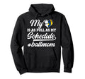 Ball Mom Proud Soccer Volleyball Hoodie - Casual Everyday Wear Men Women