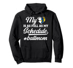 Ball Mom Proud Soccer Volleyball Hoodie - Casual Everyday Wear Men Women