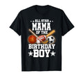 All Star Mama Birthday Basketball T-Shirt - Custom Art Print Men Women
