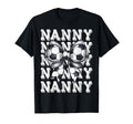 Coquette Soccer Nanny Matching Family T-Shirt - Graphic Print for Adults