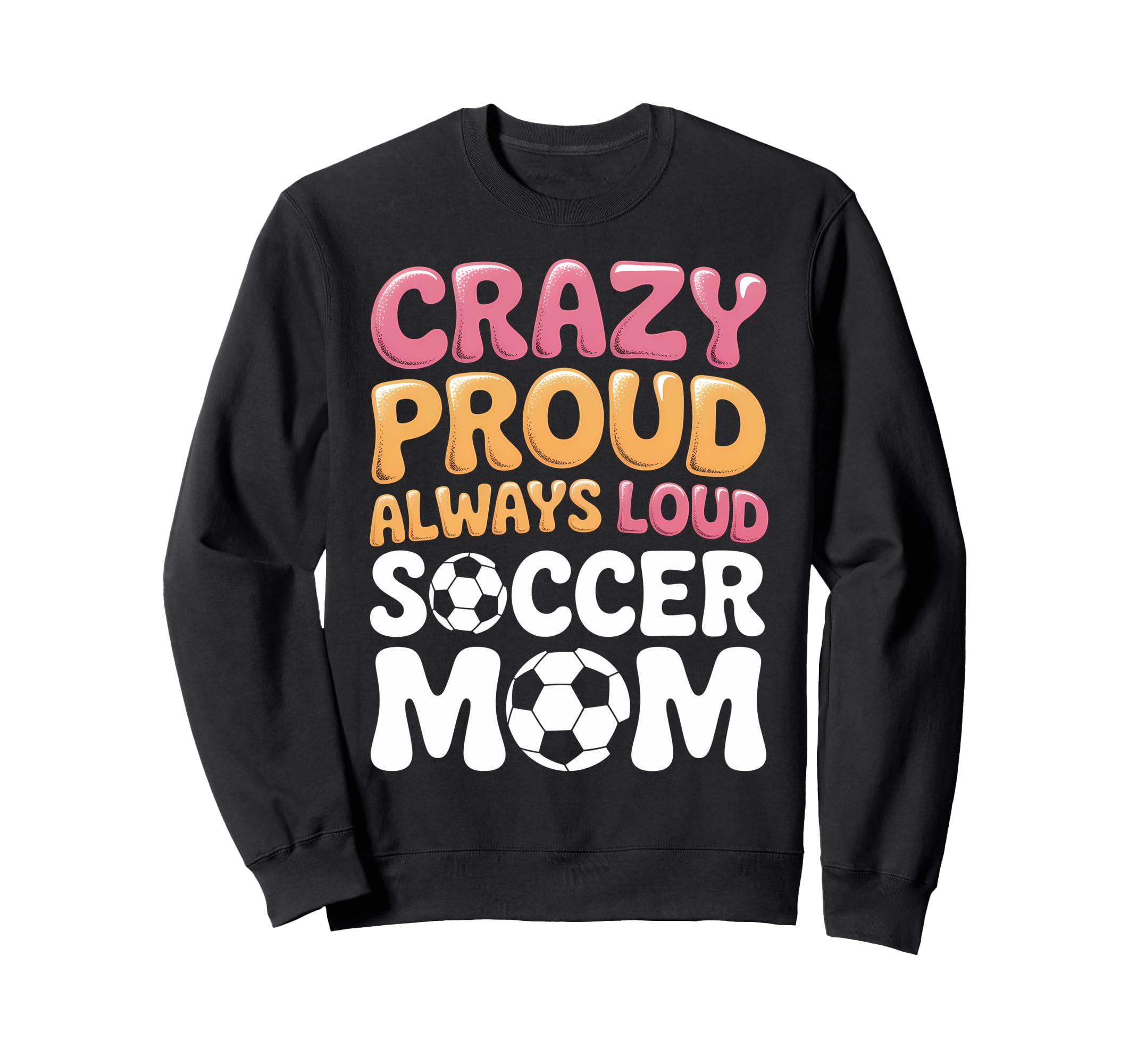 Funny Soccer Mom Soccer Player Designs Hoodie - Trendy Graphic Unisex
