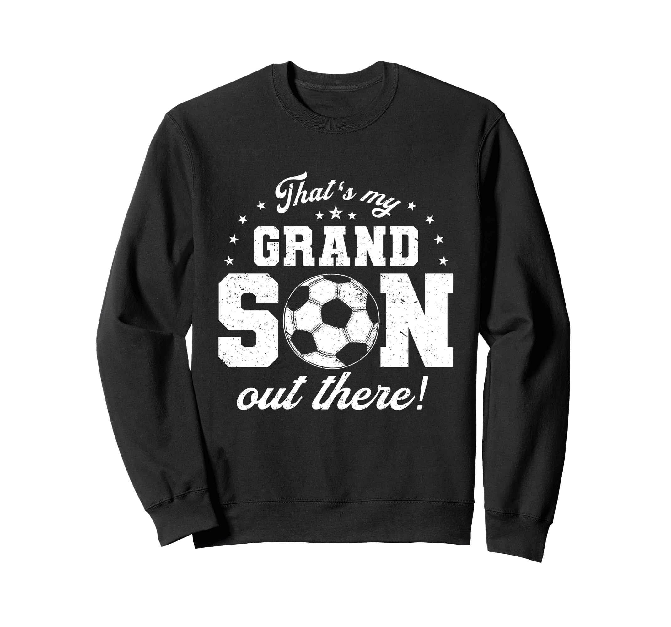Thats My Grandson Out There Football Sweatshirt - Unique Graphic Unisex