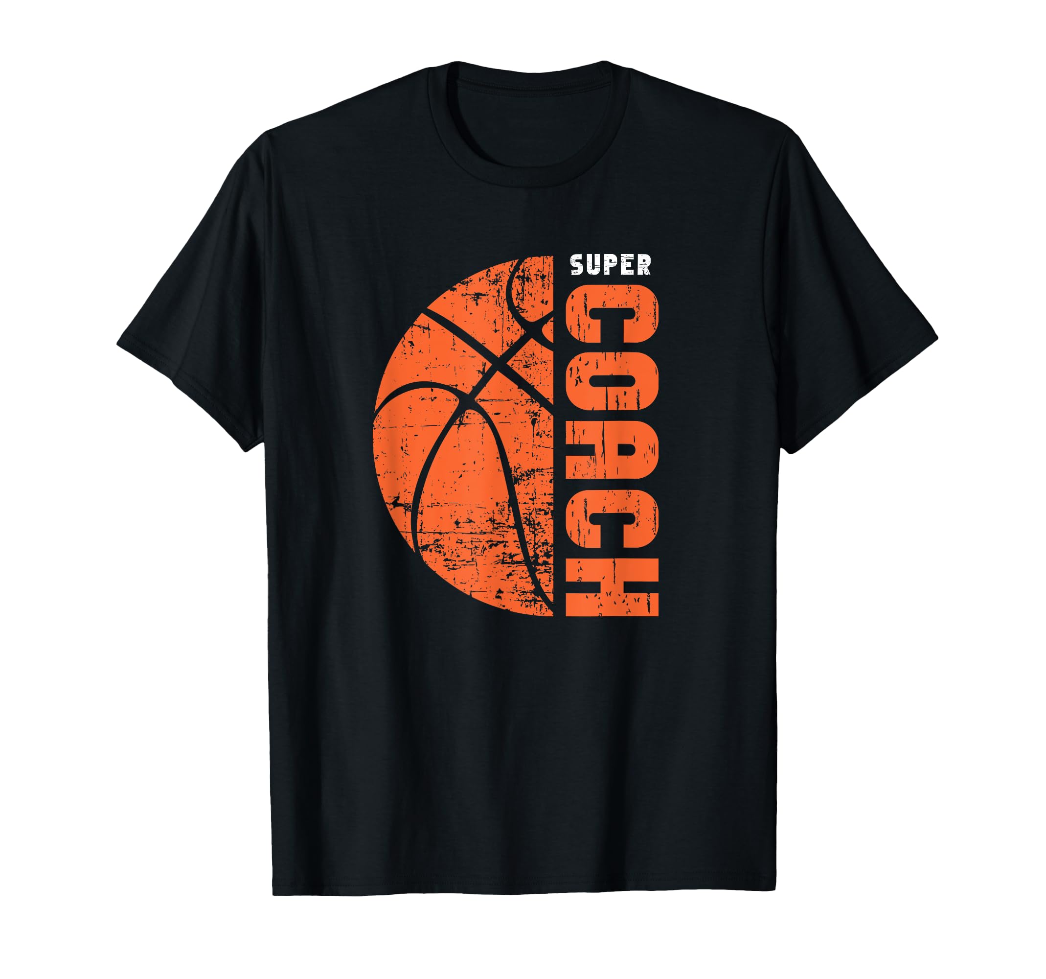 Coach Basket Gift Basketball Coach Best T-Shirt - Minimalist Print Unisex