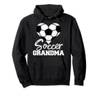Soccer Grandma Heart Funny Heartfelt Love Hoodie - Novelty Apparel Unisex
