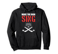 Funny Ice Hockey Goalkeeper Hoodie - Unique Graphic Men Women