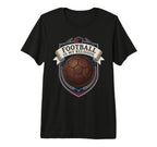 Football Is My Religion Soccer Crest T-Shirt - Streetwear Style for Adults