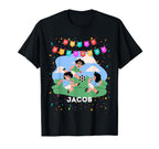 Birthday Jacob Soccer Theme Party T T-Shirt - Graphic Print Men Women