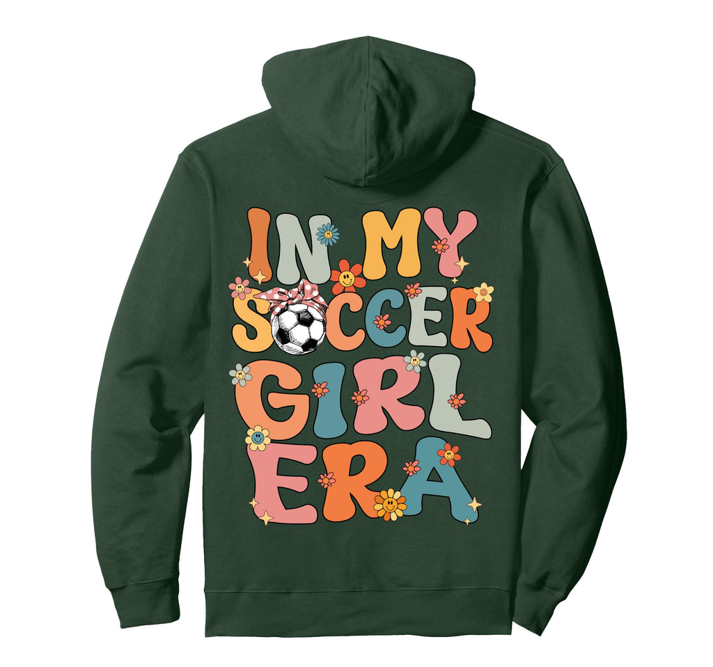 My Soccer Era Groovy Soccer Soccer Hoodie - Aesthetic Graphic Men Women