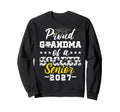 Proud Grandma Soccer Senior 2027 Sweatshirt - Graphic Print Men Women