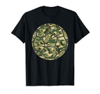 Soccer Player Camo Soccer Lover T-Shirt - Minimalist Print Men Women