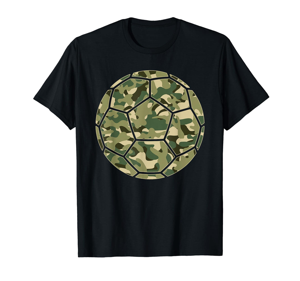 Soccer Player Camo Soccer Lover T-Shirt - Minimalist Print Men Women