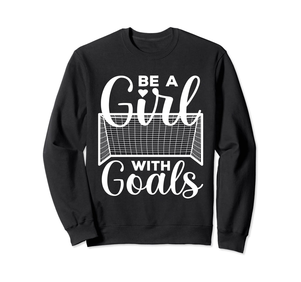 Funny Soccer Art Teens Soccer Lovers Sweatshirt - Unique Graphic Unisex